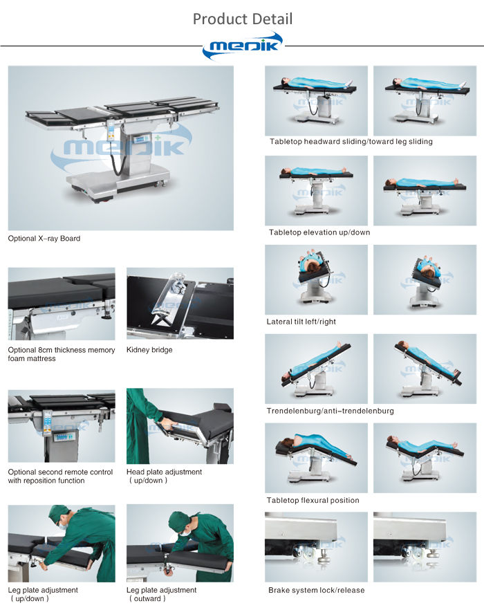 Advanced YA-ET700 Electro-hydraulic Operating Table