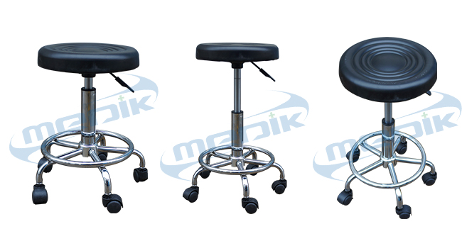 YA-NS01Hospital Nurse Stool With Five Castors