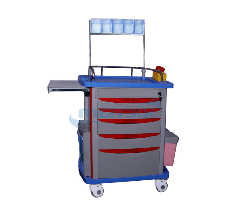 Model YA-ET75001A Medical Emergency Trolley