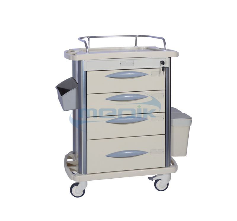 Model YA-ET72031B Medical Resuscitation Trolley 