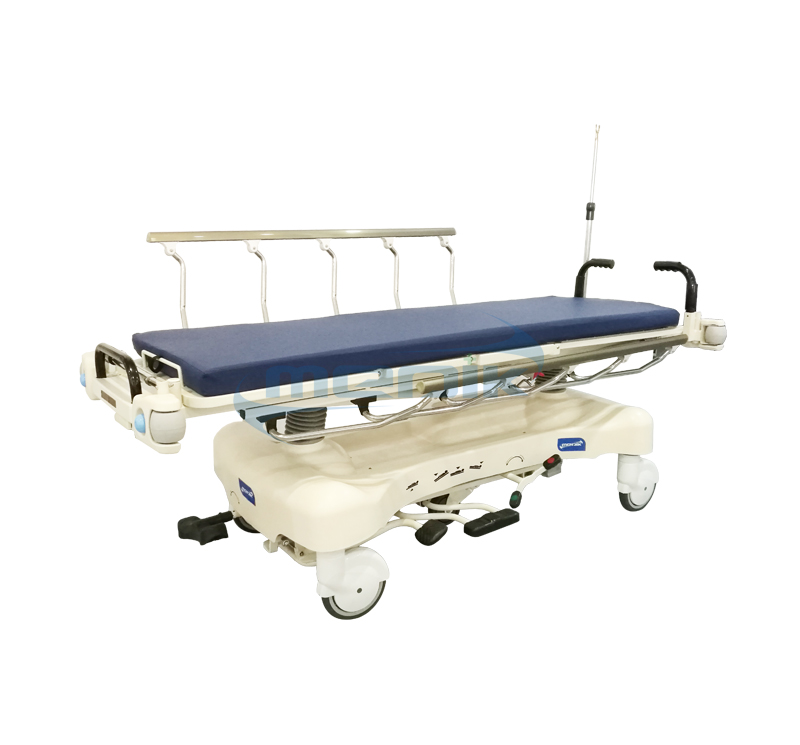 YA-111B Emergency Hydraulic Patient Stretcher With X-ray Platform And Acutant Pump