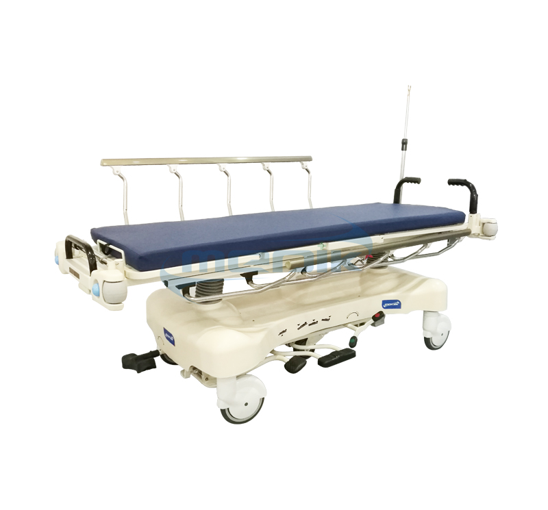 YA-PS02 Emergency Hydraulic Patient Stretcher With X-ray Platform And Acutant Pump