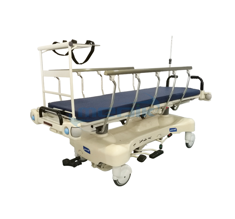 YA-PS02 Emergency Hydraulic Patient Stretcher With X-ray Platform And Acutant Pump