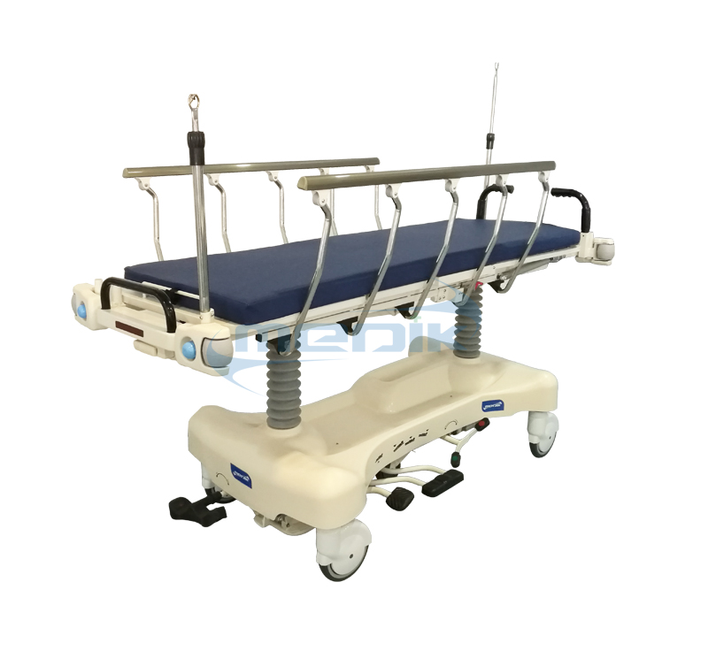 YA-111B Emergency Hydraulic Patient Stretcher With X-ray Platform And Acutant Pump