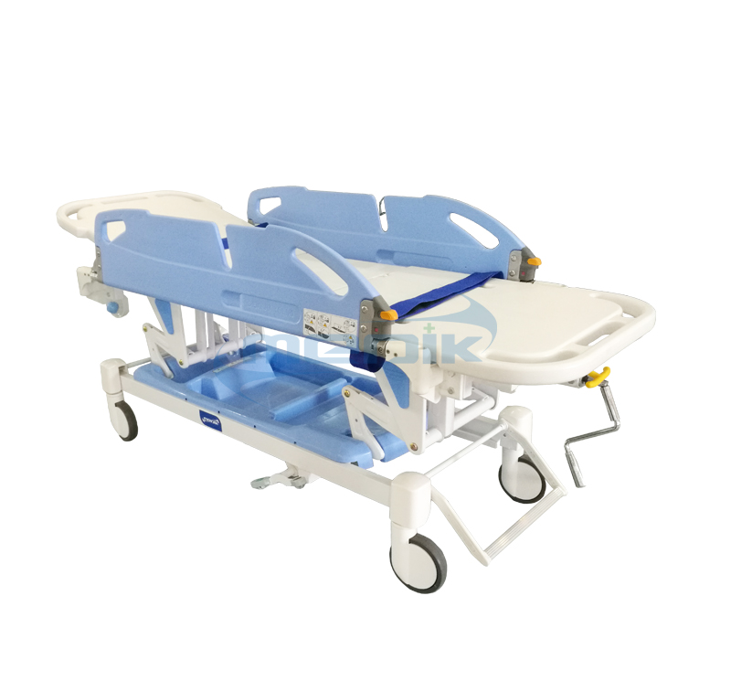 YA-PS04 Patient Transfer Trolley With Sliding Assisted Railing