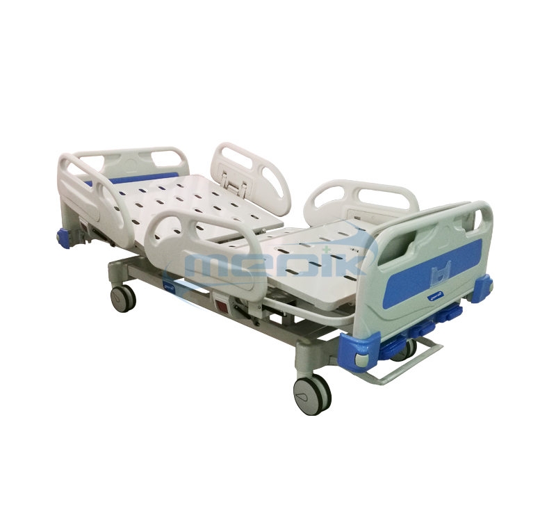 Three Functions Manual Hospital Bed With Central Locking