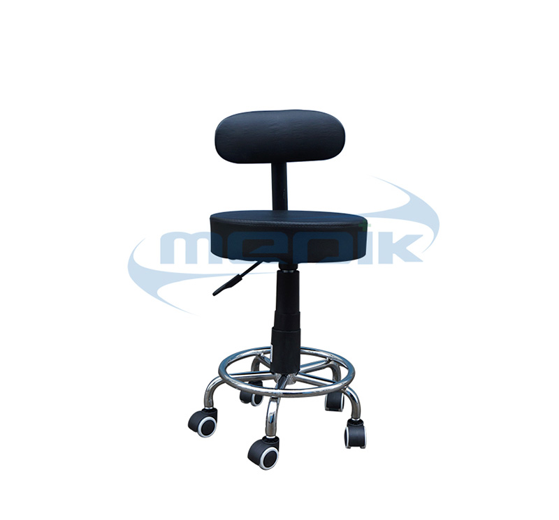 YA-NS02 Medical Nurse Chair Doctor Stool With Backrest