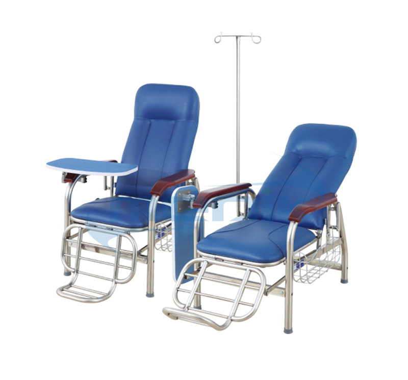 YA-SY01A Stainless Steel Transfusion Chair