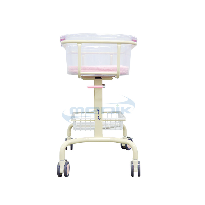 YA-800A Hospital Baby Bassinet With Storage Unit 