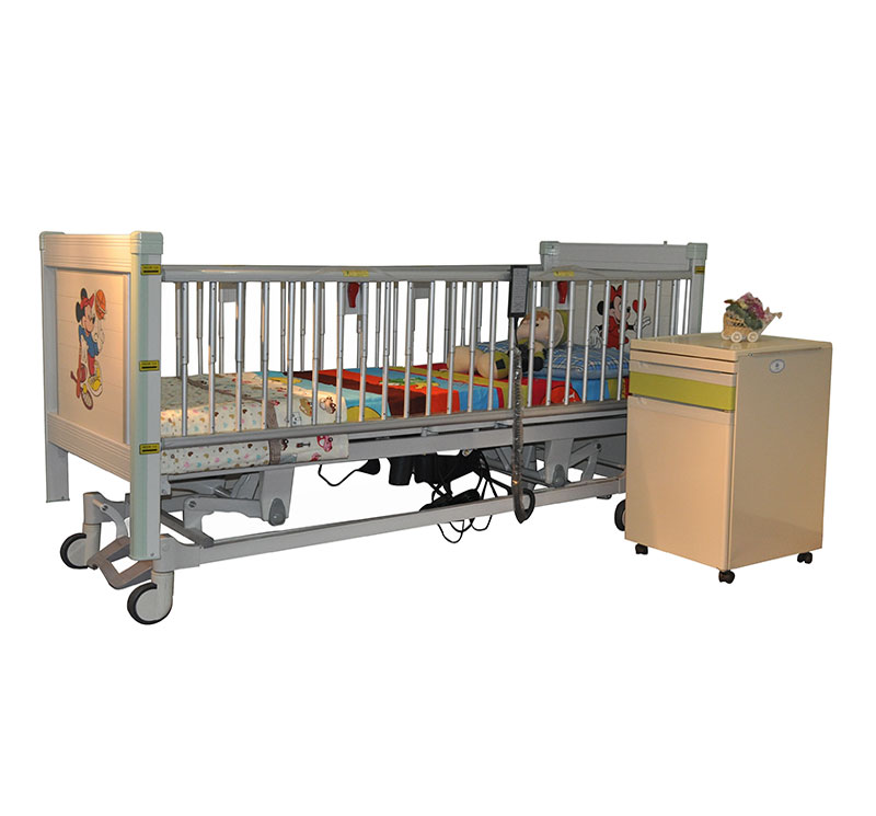 YA-PD5-2 Electric Pediatric Bed With Double Lock Switch