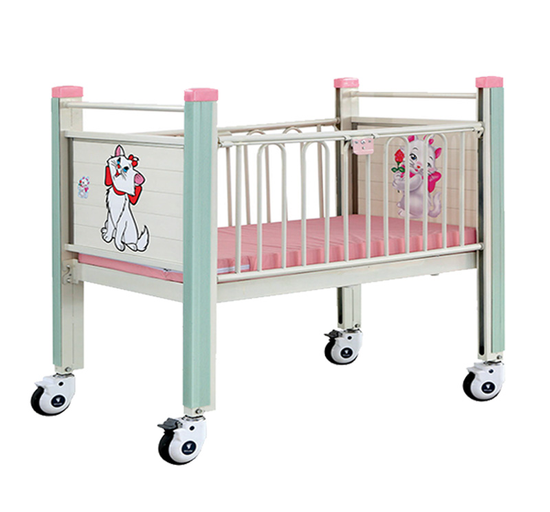 YA-PM0-1 Manual Children Medical Bed With Slide