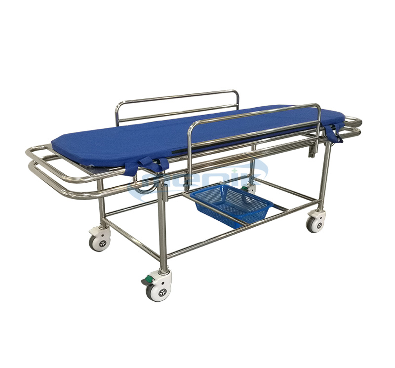 YA-PS09 Patient Transfer Stretcher With Whole Stainless Steel