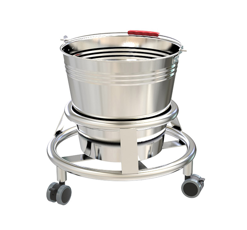 YA-KB01 Stainless Steel Medical Kick Bucket For Hospital