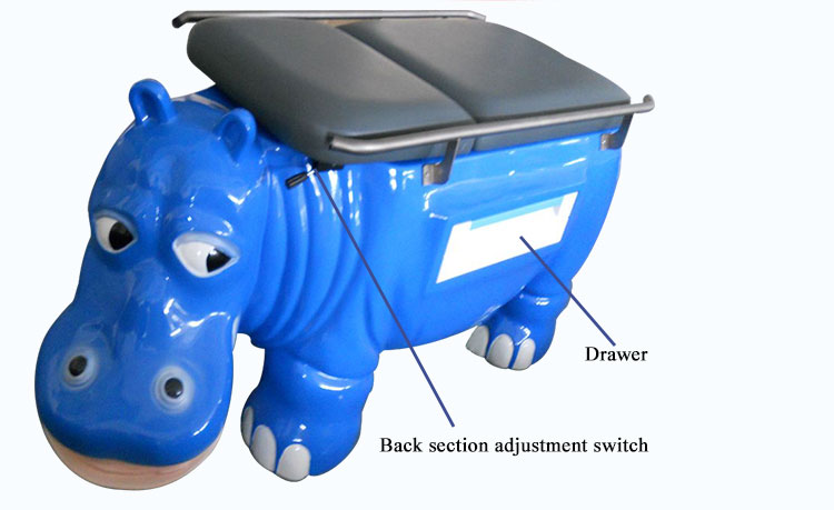 YA-ET01-F Cartoon Design Child Examination Bed