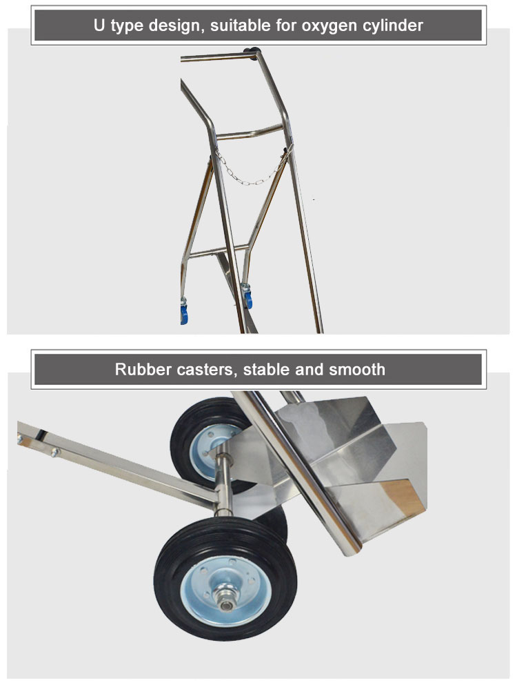 YA-OT01 Hospital Oxygen Cylinder Trolley