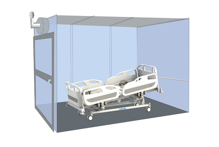 Conception of negative pressure bed for Coronavirus