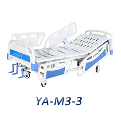 What is a 3 crank hospital bed?