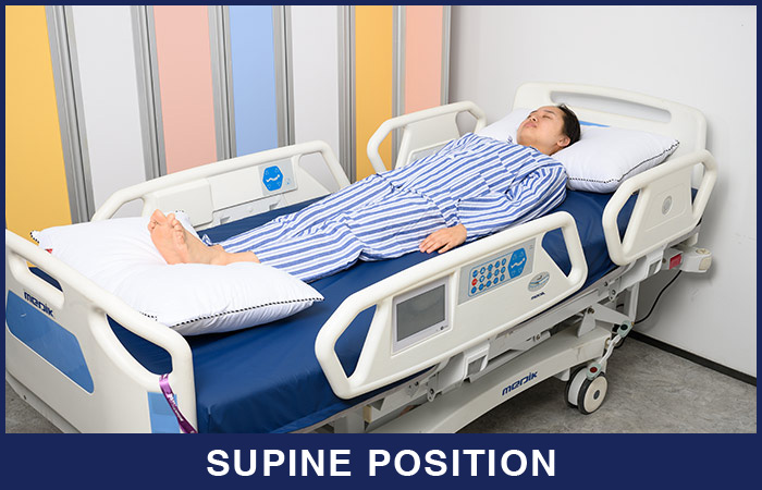 Patient Positions in Medical Bed