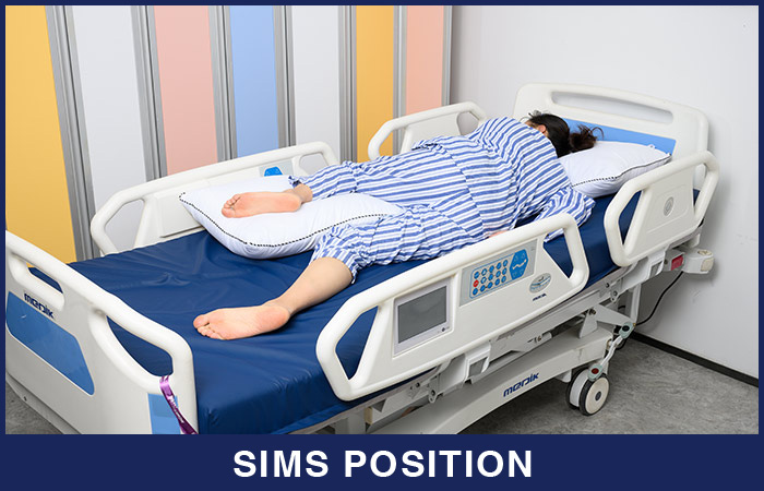 Patient Positions in Medical Bed