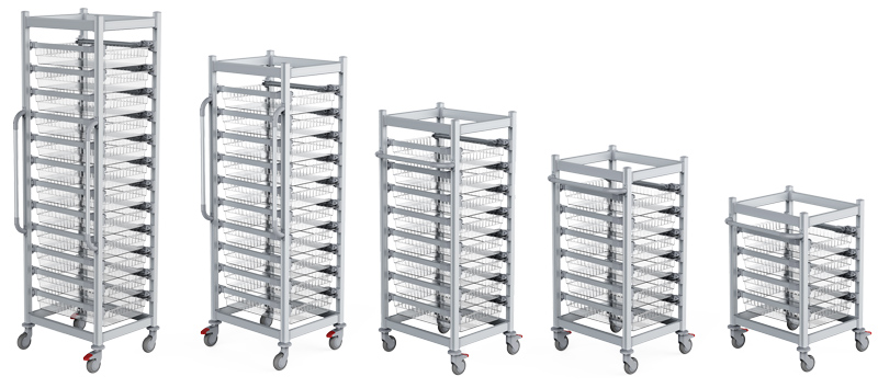 MK10-1 Open Transport Medical Cart