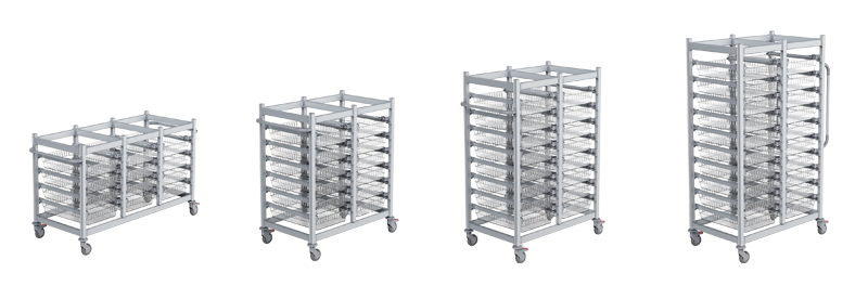 MT10-2 Open Modular Transport Trolley