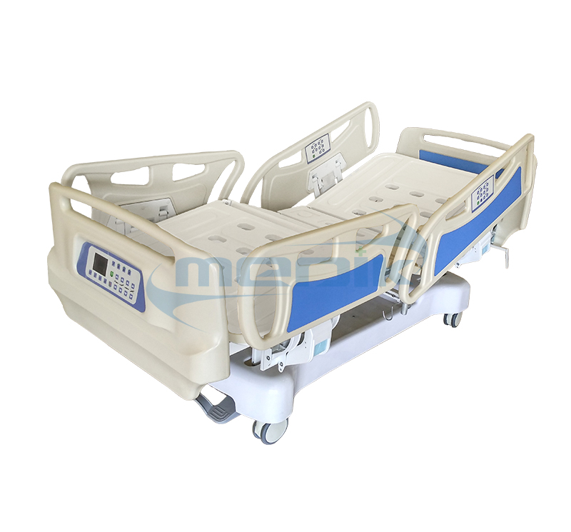 X-Ray Translucent Electric Hospital Bed With Embedded Control And Weighing Scale
