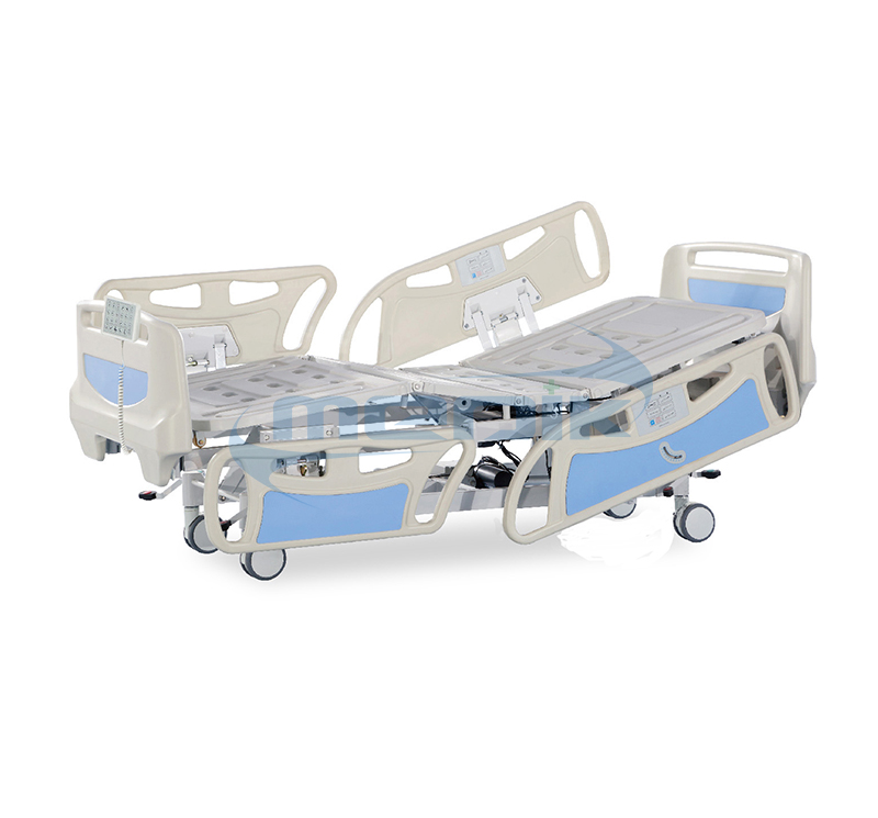 Economic Five Function Electric Bed With Railing Control And CPR