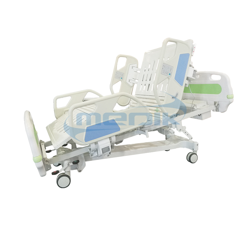 Electric hospital bed 5 functions with articulated joint