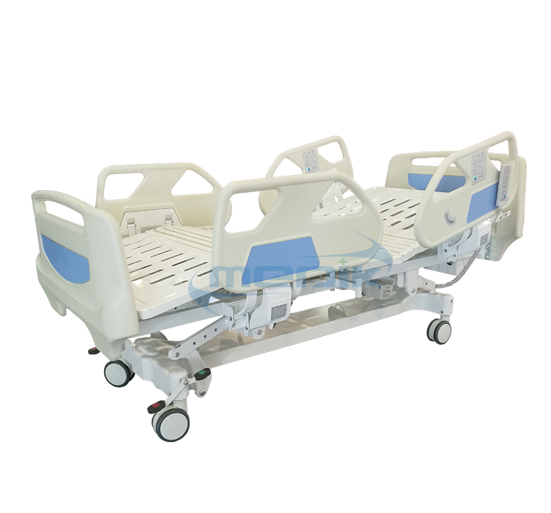 Electric hospital bed 5 functions with articulated joint