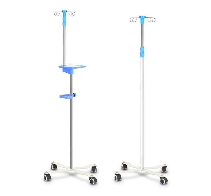 MK-IS08 Heavy Duty 5-leg IV Drip Stand For Hospital