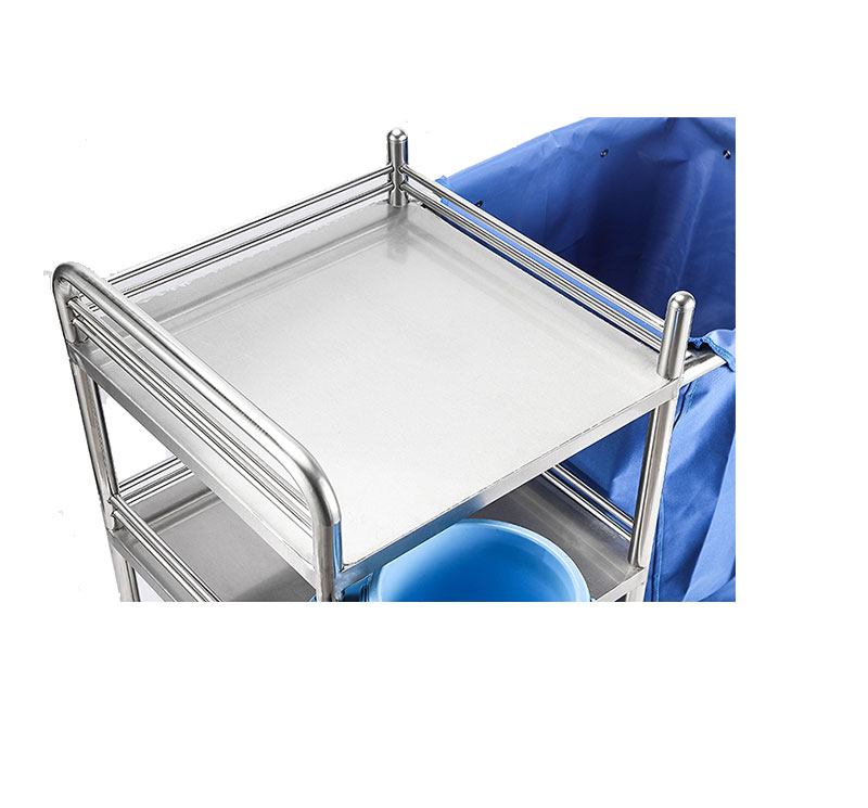 MK-S13 Stainless Steel Medical Dressing Laundry Trolley