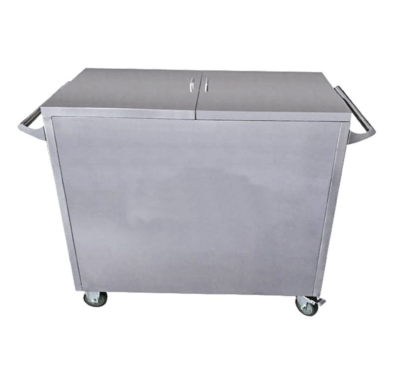 CSD-T02 Two Door Stainless Steel Case Carts For Medical CSSD