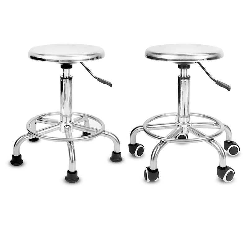 YA-S09 Medical Hospital Stainless Steel Nurse Stool