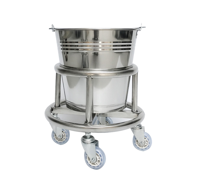 Medical Kick Bucket - Stainless Steel - Francehopital