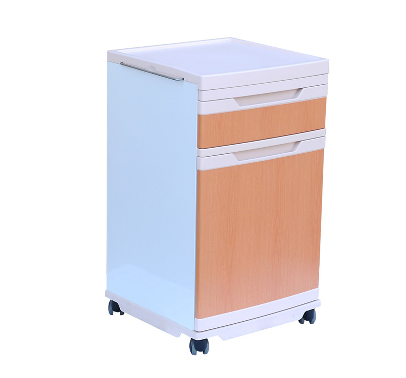 YA-B11 Medical Bedside Locker With Dining Board