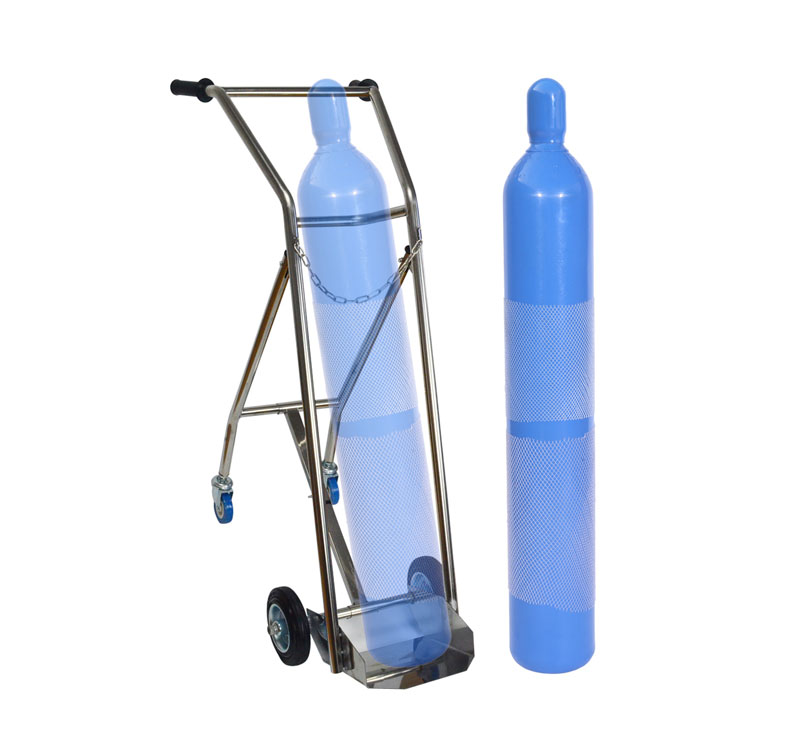 MK-S35 Hospital Oxygen Cylinder Trolley