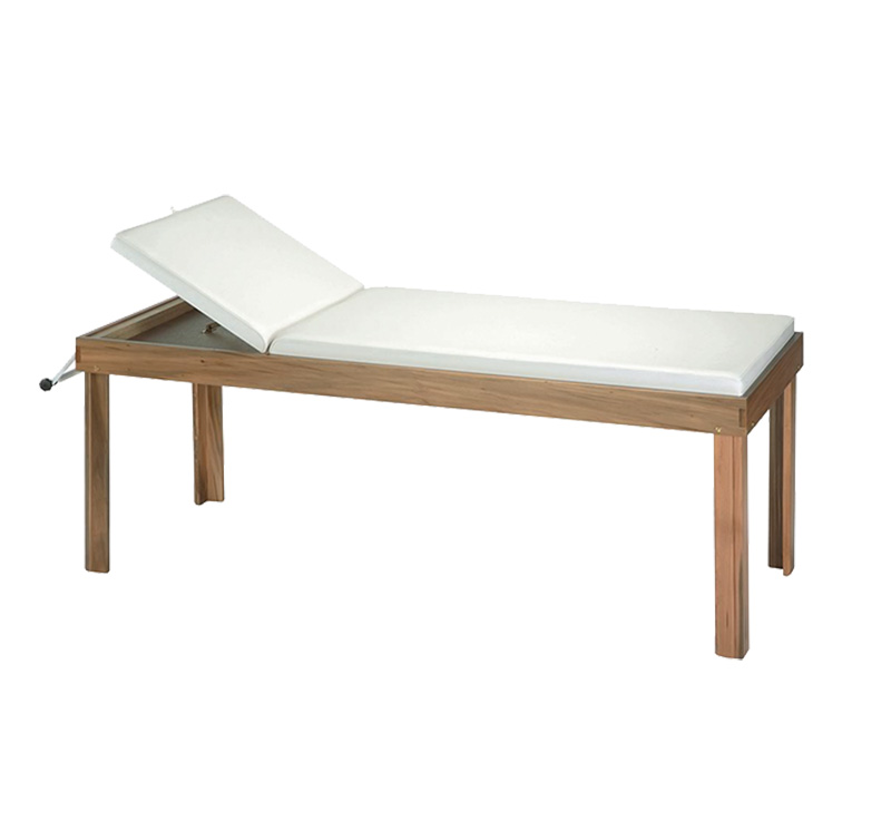 YA-EC-W02 Medical Patient Examination Couch Wooden Frame