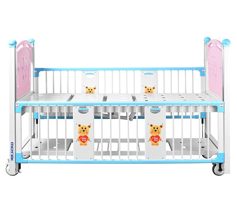 YA-PM2-3 Manual Cartoon Hospital Pediatric Bed