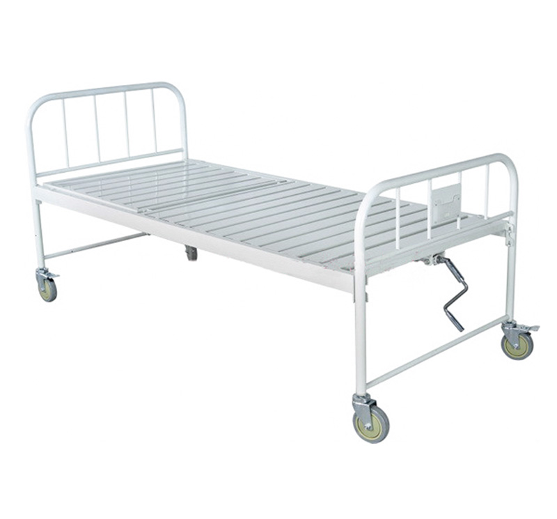 metal hospital bed