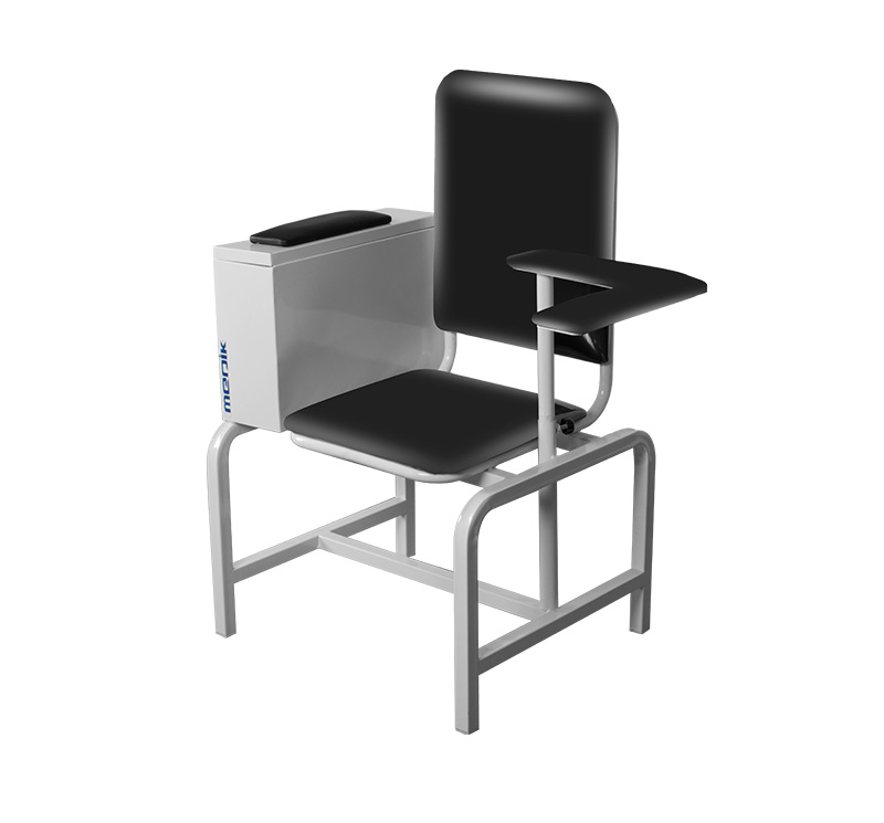 YA-DS-M04 Manual Blood Transfusion Chair With Cabinet