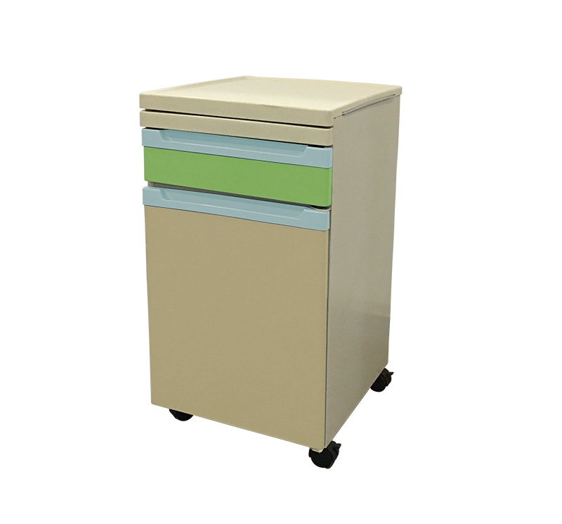  YA-B03 Medical Bedside Locker With Dining Board