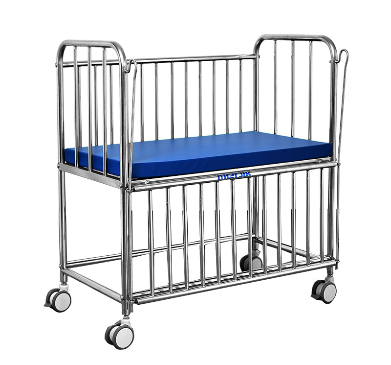 MK-B04 Adjustable Hospital Baby Bed