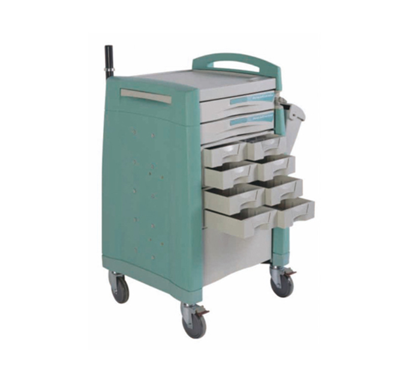 MK-P12 Medical Drug Trolley With Drawers