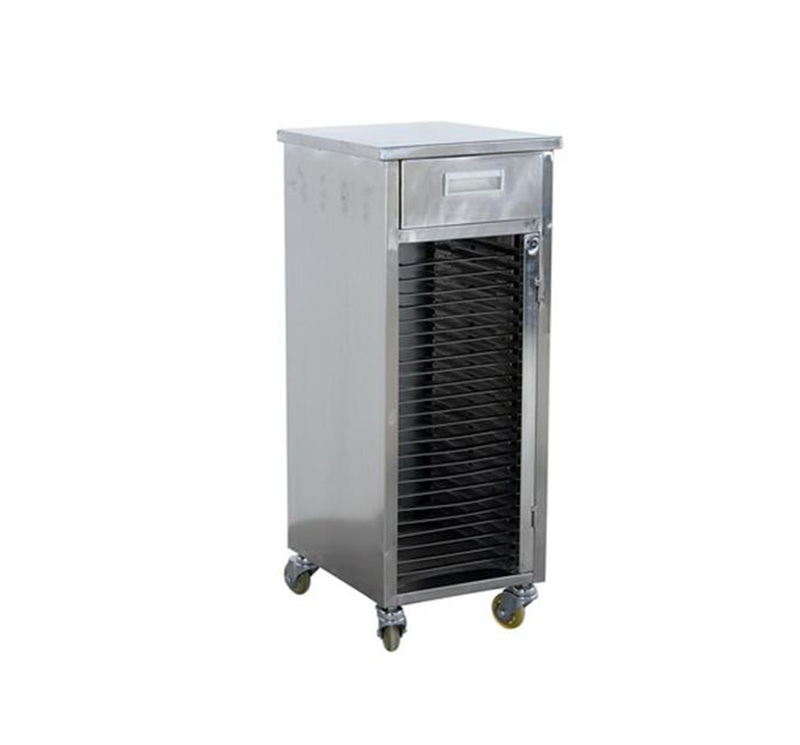 MK-S12 Stainless Steel  Medical record trolley