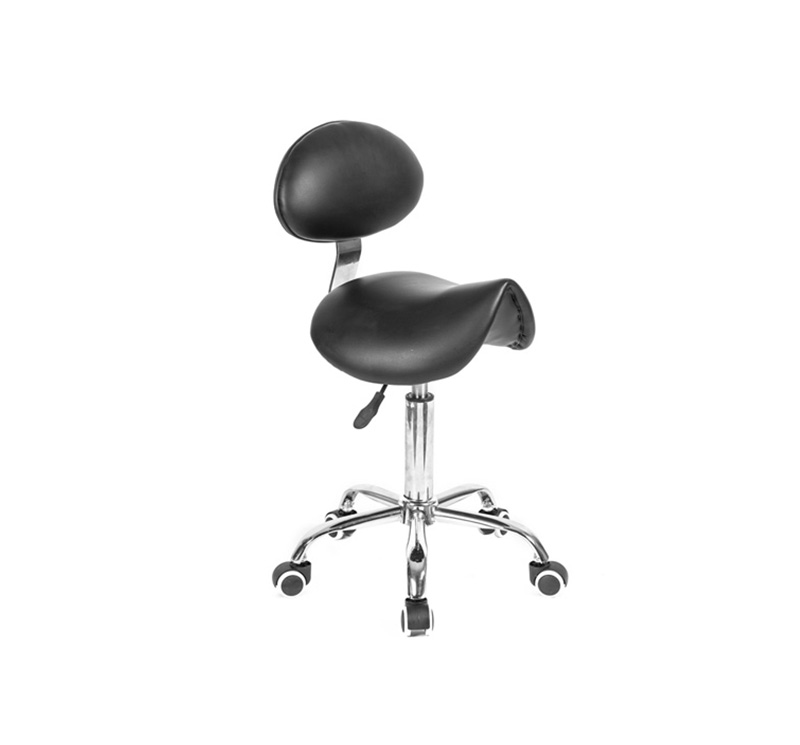 Medical Nurse Chair Doctor Stool With Backrest