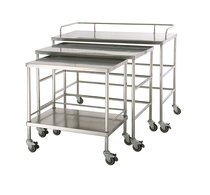 MK-S01 SS304 Surgical Instrument trolley