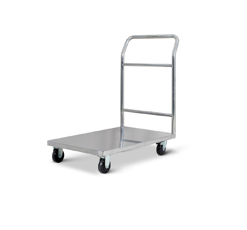 MK-S37 Stainless Steel Platform Trolley For Hospital