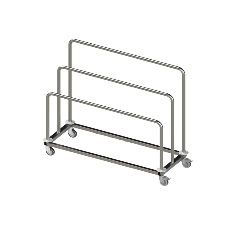 MK-S39 Stainless Steel Paper-Dispenser Trolley For CSSD
