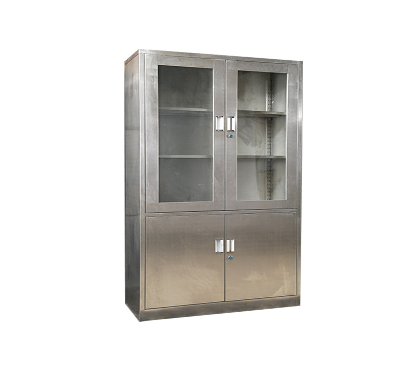 Metallic cupboard on sale