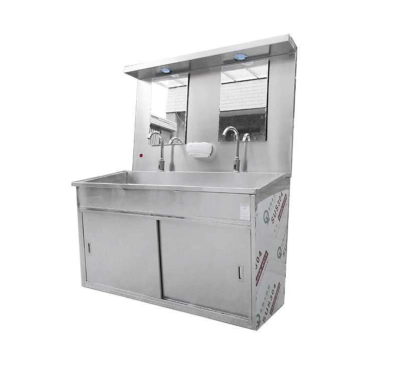 CSD-SR03 Double Station Scrub Sinks